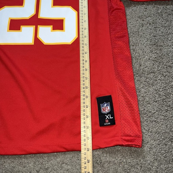 Jamaal Charles #25 Kansas City Chiefs NFL Team Apparel Jersey Youth XL - Picture 4 of 5